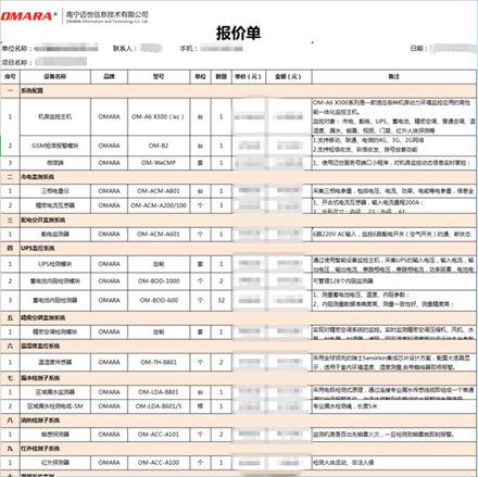 牡丹江機房監(jiān)控價格-牡丹江動環(huán)監(jiān)控系統(tǒng)報價單一覽